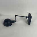 Amazon Brand Stone & Beam Adjustable 3-Joint Vintage Wall Sconce Light, 12''H, Black