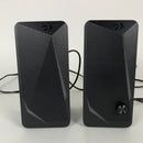 Redragon GS510 Waltz RGB Desktop Speakers, 2.0 Channel PC Computer Stereo Speaker with 4 Colorful LED Backlight Modes, Enhanced Bass and Easy-Access Volume Control, USB Powered w/ 3.5mm Cable