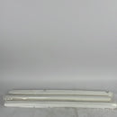 3 Pack Temporary Blinds Pleated Window Shades Cordless Blinds Light Filtering Fabric Shade Easy to Cut and Install,36"x72"-3 Pack, White