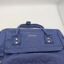 Laptop Backpack Women Teacher Backpack Nurse Bags, 15.6 Inch Womens Work Backpack Purse Waterproof Anti-theft Travel Back Pack with USB Charging Port (Navy Blue)