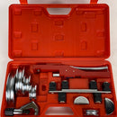 Tube Bender Kit Refrigeration Ratcheting Tubing Benders with Reverse Bending Attachment Hand Tool 1/4 to 7/8 Inch