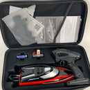 RC Boat with Case- AlphaRev R308 20+ MPH Fast Remote Control Boat for Pools and Lakes, 2.4 GHZ RC Boats for Adults and Kids