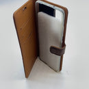 Snakehive Vintage Wallet for Samsung Galaxy S20 || Real Leather Wallet Phone Case || Genuine Leather with Viewing Stand & 3 Card Holder || Flip Folio Cover with Card Slot (Brown)