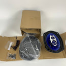 Pyle PL6984BL 6x9" 400 Watts 4-Way Car Coaxial Speakers Audio Stereo Blue Label