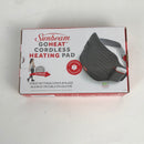 GoHeat Cordless Sunbeam Heating Pad with Standard Charger, Slate Gray