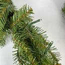 9' Norwood Fir Garland with LED Lights Green