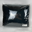All-Seasons Reversible Comforter Set Black/Burgundy Full + Queen