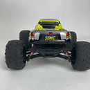 LAEGENDARY RC Cars - Off Road Remote Control Car for Adults & Kids, Waterproof All Terrain 4x4 Truck w/ 2 Batteries - 1:16 Scale, Brushed, Black - Yellow