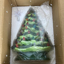 Lighted Ceramic Tree Green