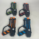 Rechargeable Laser Tag 360° Sensors + Innovative LCDs, HeroSync, 4 Set - Gifts for Teens and Adults Boys & Girls Outdoor Games - Cool Group Activity Family Fun - Gift for Kids Ages 8-12 +  1076