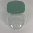 Momcozy Double Wearable Breast Pump, Hands-Free Breast Pump, Portable Electric Breast Pump with 2 Mode & 5 Levels, Painless Breastfeeding Breastpump Can Be Worn in-Bra, 24mm Green