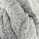 Westinghouse Electric Blanket Sherpa Heated Throw | 6 Heating Levels & 4 Hours Auto Off | 50x60 inch | Machine Washable, Light Grey