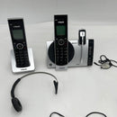 VTech Connect to Cell DS6771-3 DECT 6.0 Cordless Phone - Black, Silver, 6.9'' x 4'' x 6.6''