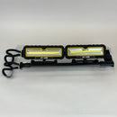 Alert LHR5200 2400 Lumen Rechargeable Hood Light, Black/Yellow