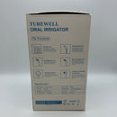 TUREWELL Water Dental Oral Irrigator for Teeth/Braces,10 Pressure Levels Water Teeth Cleaner 8 Water Jet Tips for Family, 600ML Electric Dental Flosser for Tooth Cleaning (White)