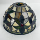 Quoizel TFKM1508VB Kami Tiffany Mini Pendant Lighting, 1-Light, 100 Watts, Vintage Bronze (9'' H x 8'' W)