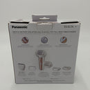 Panasonic, Cordless Shaver Epilator For Women With 5 Attachments Gentle WetDry Hair Removal for Legs Underarms Bikini Face ESEL7AP, White, 1 Count