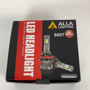 Alla Lighting S-HCR HB5 9007 Headlights LED Bulbs Replacement PX29t Base10000Lms Xtreme Super Bright (Off-road use), 6K Xenon White