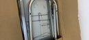 Home Right Stainless Steel Over The Toilet Storage Shelf Silver,3-Tier Bathroom Organizer Over Toilet,Bathroom Space Saver Rack with 2 Hooks