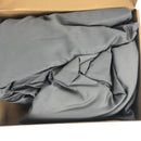 CozyLux 100% Bamboo Duvet Cover Set Queen Size Dark Grey 3PCS 300TC Luxury Comforter Cover 90" x 90", Oeko-Tex Cooling Bamboo Duvet Covers with Zipper Closure and Corner Ties, Dark Gray