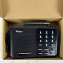 Wuloo Intercoms Wireless for Home 5280 Feet Range 10 Channel 3 Code, Wireless Intercom System for Home House Business Office, Room to Room Intercom, Home Communication System (4 Packs, Black)