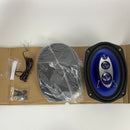 Pyle PL6984BL 6x9" 400 Watts 4-Way Car Coaxial Speakers Audio Stereo Blue Label
