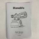 Handife Paint Sprayer 1200ml 400W HVLP Electric Spray Gun with 5 Nozzles, 3 Spray Patterns, Easy to Clean, Ideal for Home Interior and Exterior Walls, Furniture, Fence, Car, Bicycle