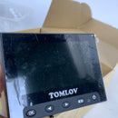 TOMLOV DM4 4.3" Digital Microscope with 32GB TF Card 1000X, Metal Stand, 8 Adjustable LED Lights, PC View, Windows Compatible