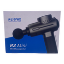 Renpho Powerful Portable Massage Gun, Quiet Deep Tissue Workout Gun Massager for Back Neck Percussion for Foot Massage, Muscle Massagers with 3200rpm Motor Rechargeable Battery Gifts