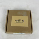 Goo-Ki 6 Pack Pure Brass Matte Finger Pulls 3.8''Hole Center Nordic Modern Minimalist Cabinet Handles Brushed Brass Finish Drawer Pulls Champagne Gold Drawer Pulls Cabinet Hardware Dresser Pulls