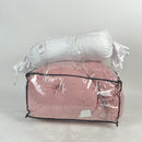 Cindyrella 10-piece Comforter Set Dusty Rose Full + Queen