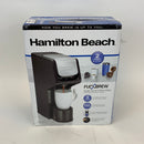 Hamilton Beach 49900 FlexBrew Single-Serve Coffee Maker Compatible with Pod Packs and Grounds, Black-Fast Brewing