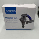 RENPHO Massage Gun, Deep Tissue Massager Gun with Adjustable Arm, Upgrade Percussion Muscle Massage Gun for Athletes