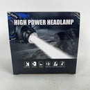 Headlamp Flashlight, USB Rechargeable Led Head Lamp, IPX4 Waterproof T004 Headlight with 4 Modes and Adjustable Headband, Perfect for Camping, Hiking, Outdoors, Hunting（One PCS)