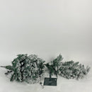 4' Down-swept Flocked Tree Multi