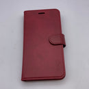 TUCCH iPhone XR Case, iPhone XR Wallet Case, PU Leather Flip Folio Cover with RFID Blocking Card Slot Magnetic, Stand TPU Shockproof Inner Case Wireless Charging Compatible with iPhone XR, Dark Red