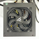 Apevia ATX-SP600 Spirit 600W ATX Power Supply with Auto-Thermally Controlled 120mm Fan, 115/230V Switch, All Protections