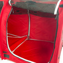 EBAY Mispace Portable Twin Compartment Show House Cat Cage/Condo - Easy to Fold & Carry Kennel - Comfy Puppy Home & Dog Travel Crate with Portable Carry Bag/Hammocks/Mats and Litter Box