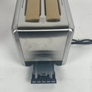 Toaster 2 Slice, whall Stainless Steel,Bagel Toaster with Removable Crumb Tray, for Various Bread Types 850W