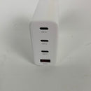 100W Multiport USB C Charger, 4-Port PD Power Adapter GaN PPS Fast Charging Adapter Compatible for MacBook Pro/Air, Dell XPS 13, iPad, iPhone 13/13 Mini/13 Pro Max/12, Galaxy S21/S20, Pixel-White