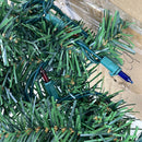 20' Lighted Pine Garland Multi