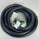 RV Detachable Power Cord 50A 25FT with Polarity LED Indicator, 14-50P Male to SS2-50R Locking Female, Come with Storage Bag and Plastic Strap, Suit for RV, Trailer, Campers